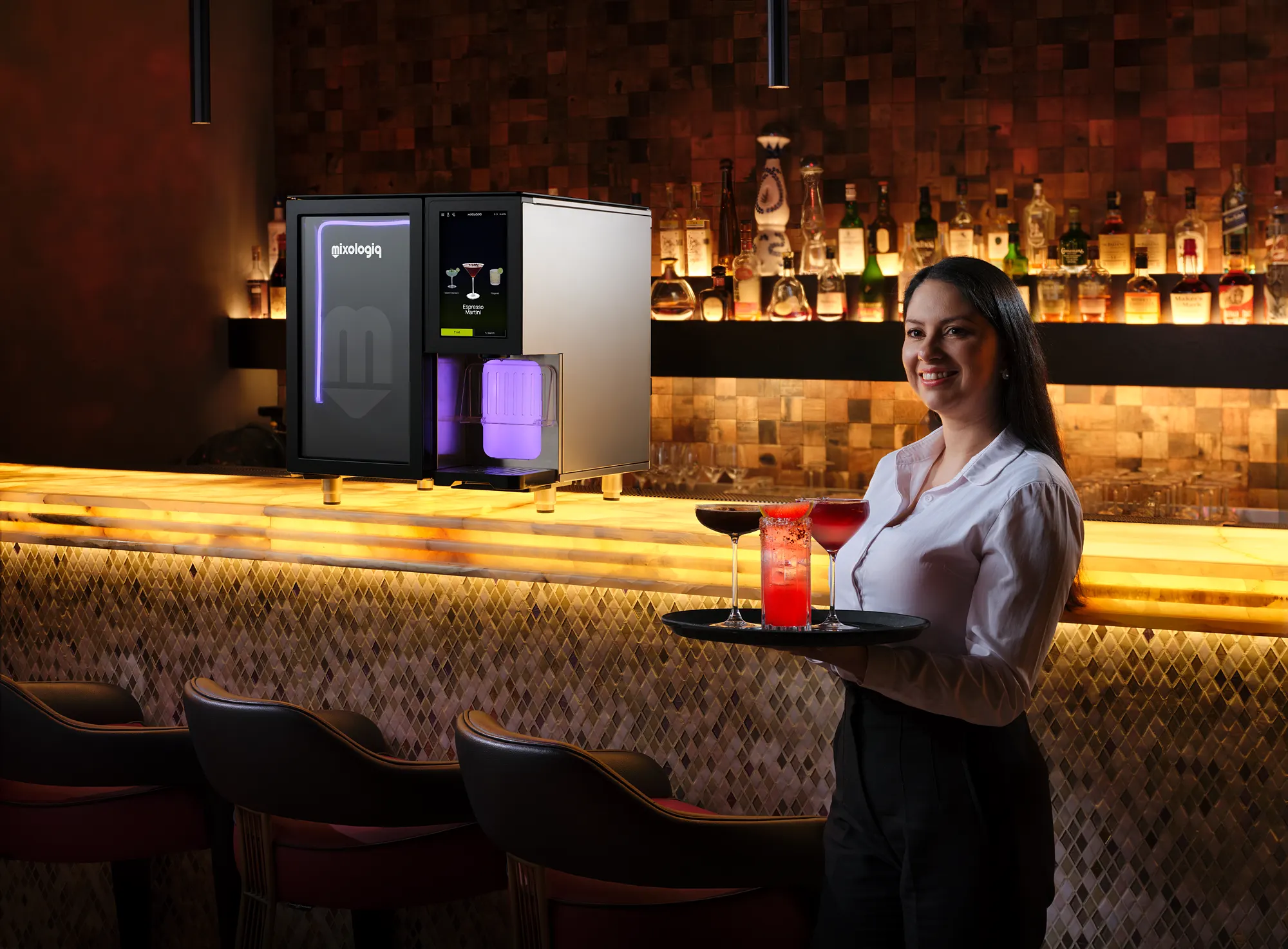 Mixologiq Cocktails Product Reflective Restaurant Aiki — beverage photography by Stephen Galea, Malta